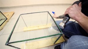 Как просверлить отверстие в стекле #сделатьаквариум #4