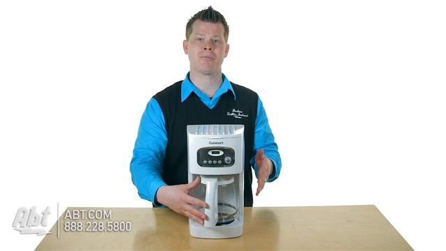 Cuisinart Coffeemakers DCC1100BK and DCC1100 Overview смотреть онлайн