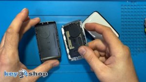 Замена батарейки ключ карта рено / change battery renault key card