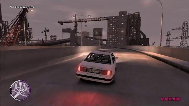 Стритрейсинг по городу. Audi 100 45 [carmod] в конце - краш-тест.