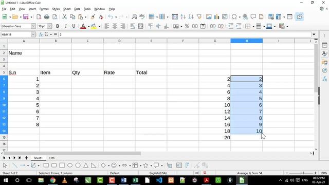 O Level M1 R5 Chapter 4 | Introduction to Calc (Excel) | Libre Office in Hindi | Lecture 17 смотреть онлайн