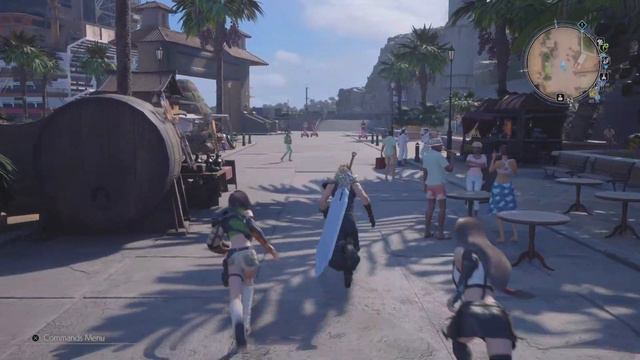FINAL FANTASY VII REBIRTH graphics update смотреть онлайн
