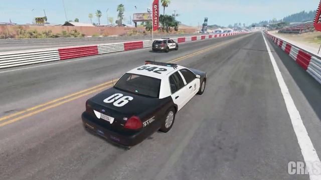 DRAG RACING #1 | Ford Crown Victoria PI vs Ford Explorer PI - BeamNG drive смотреть онлайн