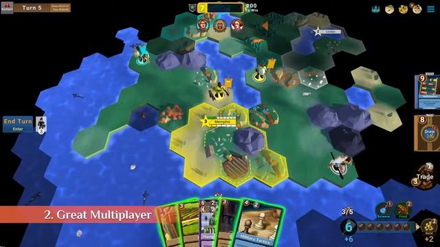 На Kickstarter идет компания по сбору средств для игры Hexarchy! смотреть онлайн