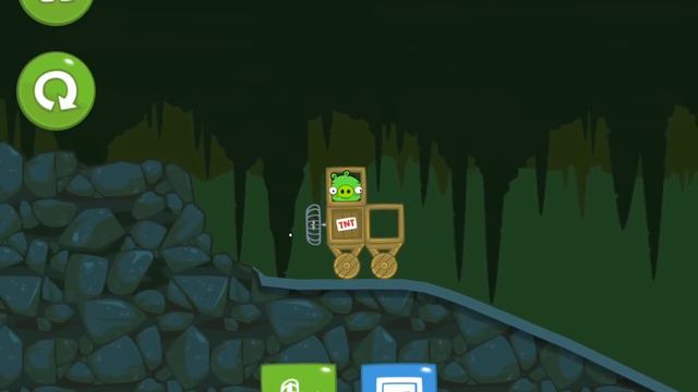Bad Piggies - Ground Hog Day - bonus level 1-I Three Star Walkthrough смотреть онлайн
