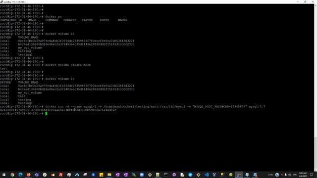 49)Creating docker volumes by docker cli смотреть онлайн