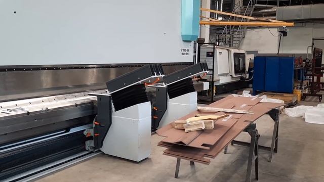 Гидравлический листогибочный пресс ALIKO SP7000-800 Heavy Duty смотреть онлайн