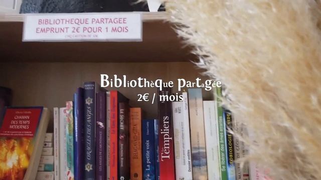 Cham'anne, lithothérapie, oracles, salon de thé, bibliothèque partagée à contres смотреть онлайн