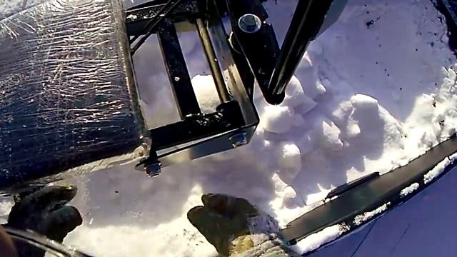 Бодания с мотобуксом. Мотобукс Север, производитель ООО Никита. Обкатка. смотреть онлайн