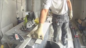 Аккумуляторный плиткорез  RYOBI ONE+ LTS180. Обзор-тест.