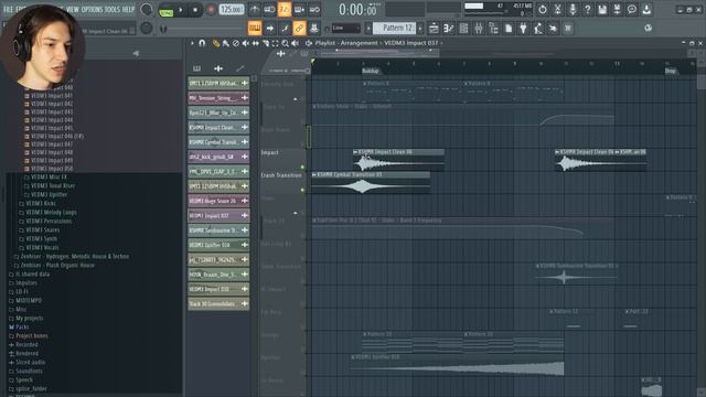 MELODIC TECHNO В СТИЛЕ ANYMA В FL STUDIO (FL STUDIO)