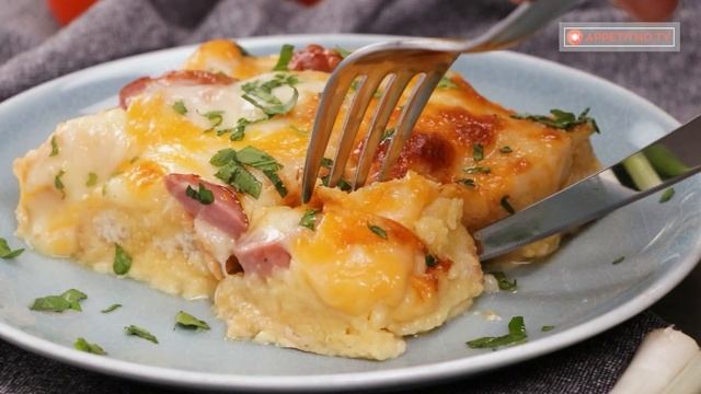 Теперь я знаю, как приготовить запеканку на ужин за 20 минут - из хлеба!