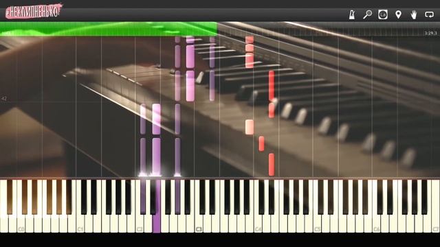 Rita Dakota - Спички (piano) НОТЫ и MIDI смотреть онлайн