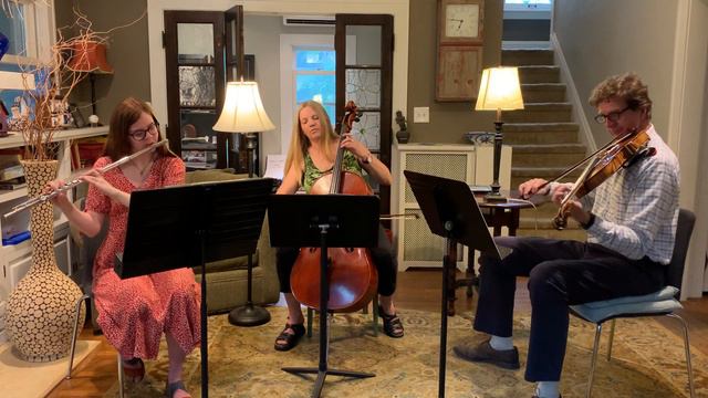 Lily Waugh performs on flute, Bach Orchestral Suite in b minor, Rondeau смотреть онлайн