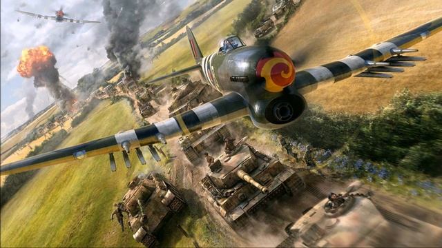 IL 2 Sturmovik Birds of prey Original Soundtrack - The Engagement смотреть онлайн