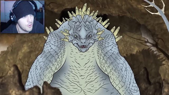 Reacting to Godzilla x Kong The New Empire Animated MOVIE! смотреть онлайн