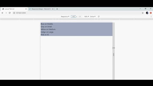 Tailwind CSS - Responsiveness смотреть онлайн