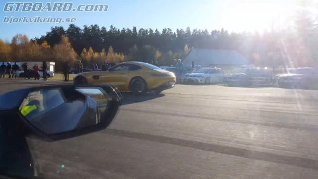 [4k] RENNtech Mercedes GT S 612 HP (ECU upgrade) vs Lamborghini Huracán LP610-4 смотреть онлайн