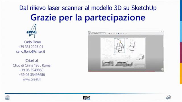 Dal rilievo laser scanner al modello 3D смотреть онлайн