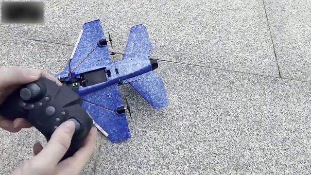 KEERPU A681 New Version 240mm Wingspan 2.4GHz 2CH Auto Balance EPP RC Airplane Warbird Glider смотреть онлайн