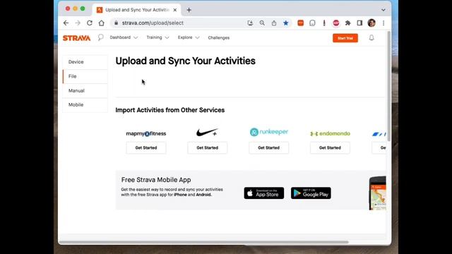 How to upload a file to GOTOES|Strava Tools Manually смотреть онлайн