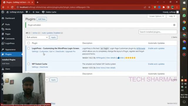 Change your Default WordPress Login Panel in 4 Mins - In Hindi! смотреть онлайн