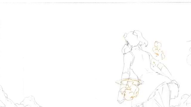 Korra and Bomb Pencil Test / Тестовая анимация HD смотреть онлайн