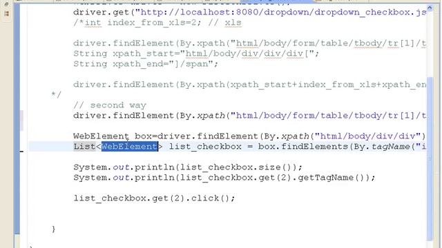 Selenium Videos Webdriver Example Selenium Tutorial - checkboxes in list- QTPSELENIUM.COM смотреть онлайн