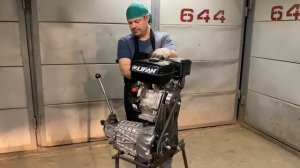 Двигатель Лифан и КПП ВАЗ 2101