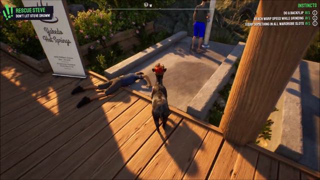 "Goat Simulator 3" - Rescue Steve Quest Guide (Full Event Walkthrough) смотреть онлайн