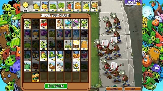 "PVZ INSANITY" 6.20 ПРОБУЕМ РЕЖИМ [НЕВОЗМОЖНО]! ◉ Plants vs. Zombies "Безумие Мод Insanity mode" смотреть онлайн
