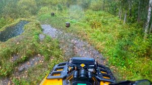 На квадроциклах едем на Таловские чаши