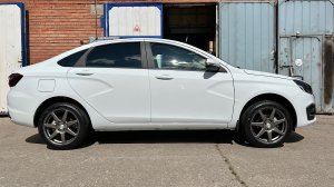 Достойный комплект колёс на Vesta NG ? proma + tracmax 215/45