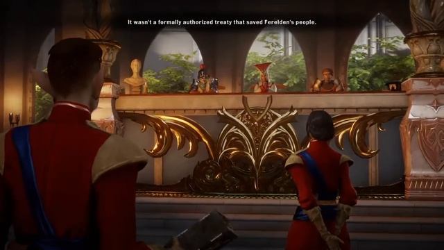 Dragon Age: Inquisition: Inquisitor with missing arm gives a speech (non edited version) смотреть онлайн