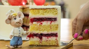 Кукурузно-Клюквенный ТОРТ - Я - ТОРТодел!