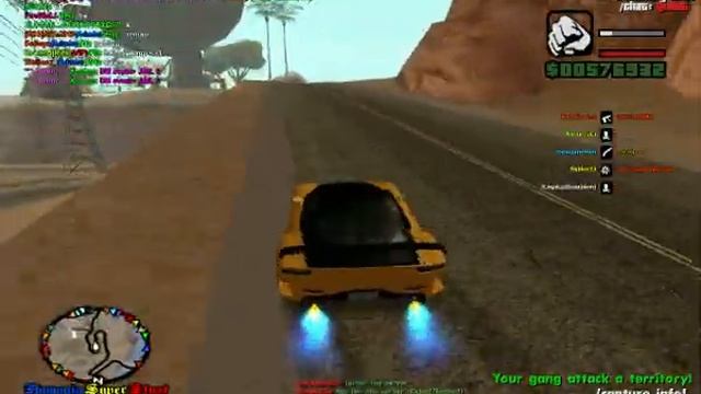 GTA SAMP DRIFING-Mazda RX-7 veilside смотреть онлайн