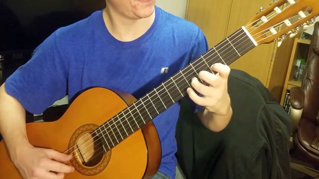 Fur Elise by Beethoven fingerstyle guitar смотреть онлайн