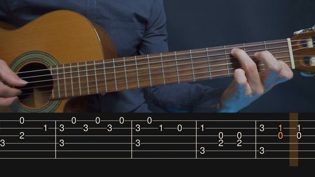 Rises the Moon - Liana Flores (Simple Guitar Tab) смотреть онлайн