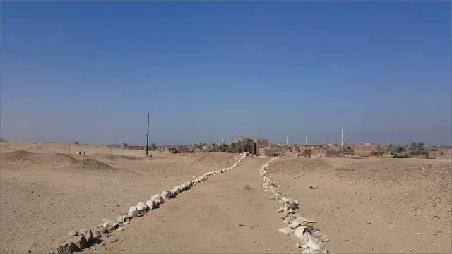 Walking Around the Osiris Temple in Abydos/Sohag, Egypt. Original Sound, no Commentary. смотреть онлайн