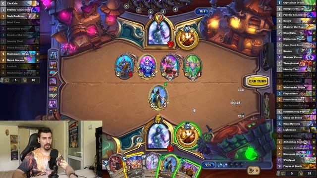 The Most Hated Card Of All Time! Ultimate Thief Priest Combo Deck! Festival of Legends | Hearthston смотреть онлайн