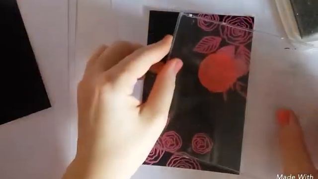 Горячий эмбоссинг. Фабрика Декору. Фабричные истории.