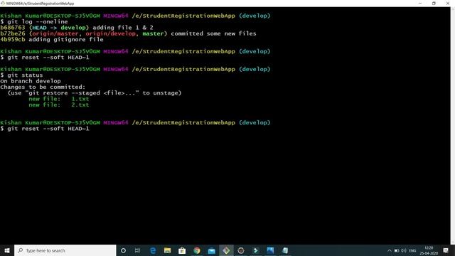 git reset command explained with example || git || GitHub || git tutorial || Git interview question смотреть онлайн