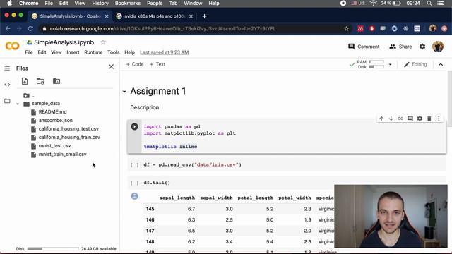 L28 Python Machine Learning Course | Google colab смотреть онлайн