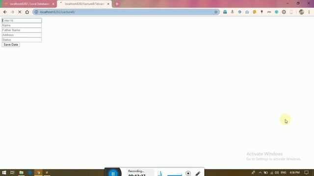 Lecture 9 Basics of php connecting database fetch and insert data into database create database смотреть онлайн