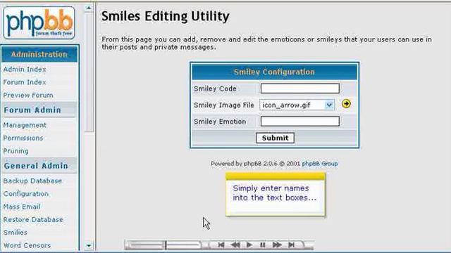 Managing smilies in PHPBB смотреть онлайн