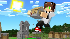 ЗАЧЕМ ГИГАНТ ТОНИ УНЁС МОЙ ДОМ ИЗ ДЕРЕВНИ ЖИТЕЛЕЙ В МАЙНКРАФТ Minecraft Топовский