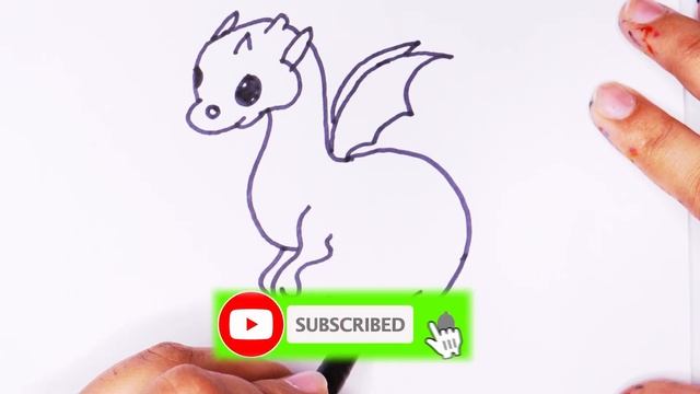 Bolalar uchun ajdaho rasmlari/Draw dragon for children/Рисунок дракона для детей | ドラゴンを描く| चित्रकल смотреть онлайн