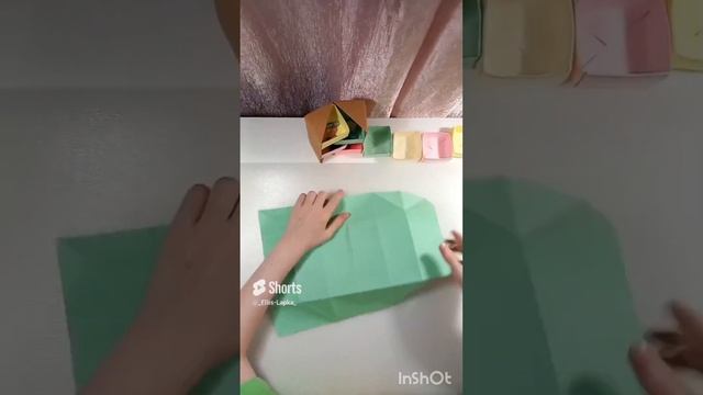 Оригами из бумаги# Туториал# Мини органайзер# =^ᴥ^= смотреть онлайн