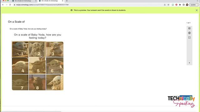 Using Schoology Assessments to create "On a scale of..." SEL Check-in смотреть онлайн