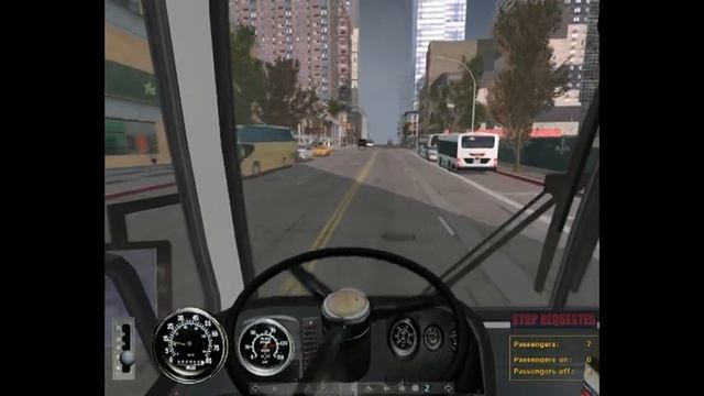 City Bus Simulator 2010 car: BUS & Mustang смотреть онлайн